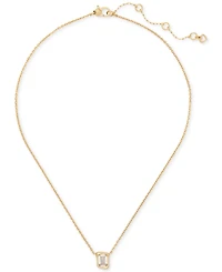 Kate Spade New York Cubic Zirconia Pendant Necklace, 16" + 3" extender