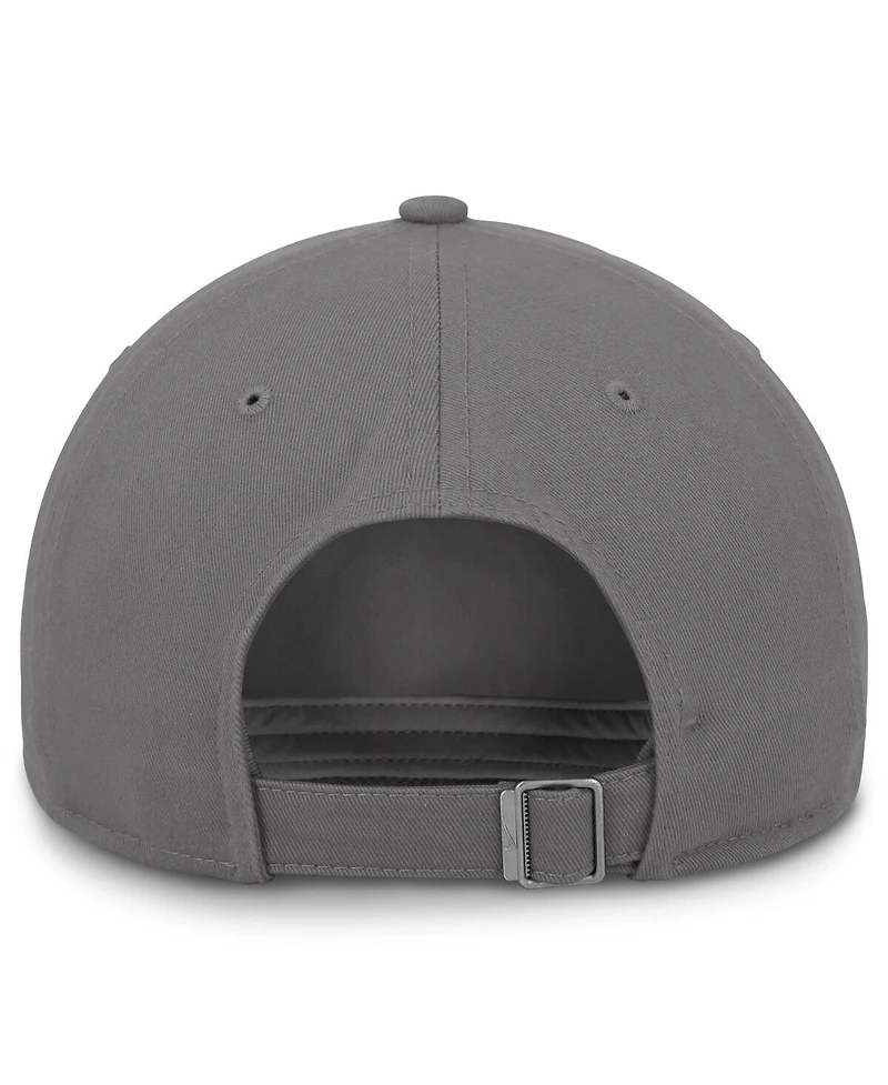 Nike Men's Gray Iowa Hawkeyes Club Adjustable Hat