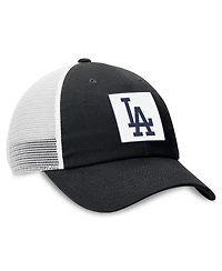 Nike Men's Black Los Angeles Dodgers Rise Adjustable Trucker Hat