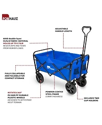 ProSource Folding Wagon Cart