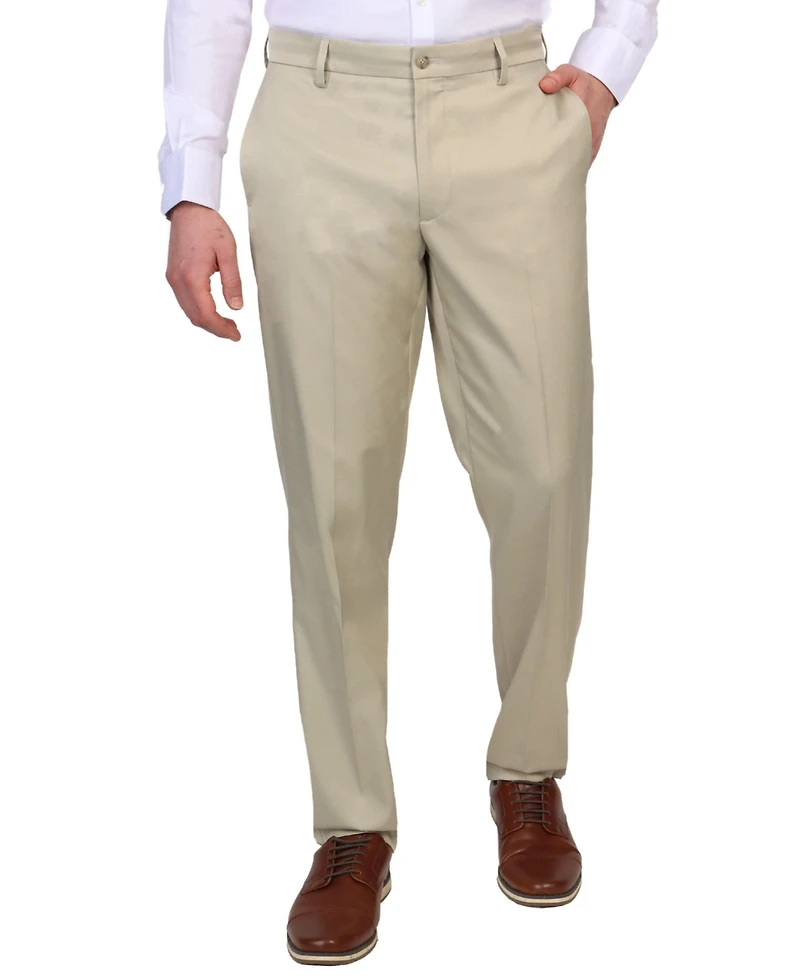Tailorbyrd Men's Tailored Stretch Pants with Five Pockets for Men