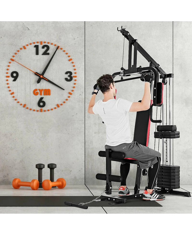 Multifunction Cross Trainer Workout Machine Strength Training