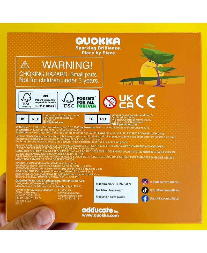 Quokka Travel Magnetic Puzzles – 20+Pcs Fun Game Toy for Kids Ages 3-5
