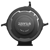 Dzofilm Octopus Adapter for Pl-Mount Lens to Canon Rf-Mount Camera, Black
