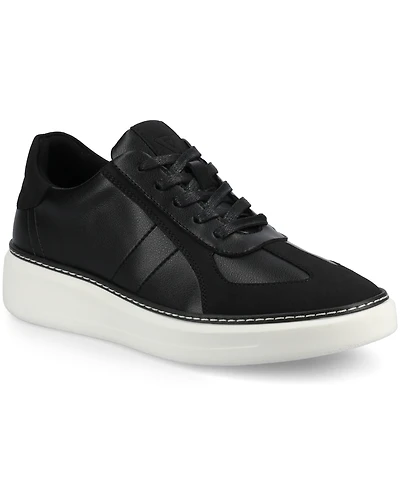 Vance Co. Men's Berlin Comfort Lace Up Low Top Flexible Court Sneakers