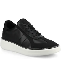 Vance Co. Men's Berlin Comfort Lace Up Low Top Flexible Court Sneakers