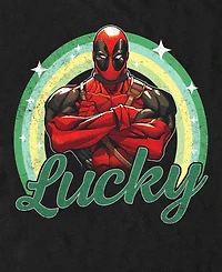 Deadpool Men's Lucky Short Sleeve T-Shirt