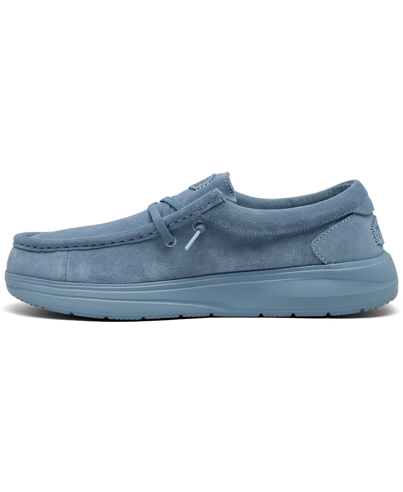 Hey Dude Men's Wally Comfort Suede Casual Sneakers from Finish Line