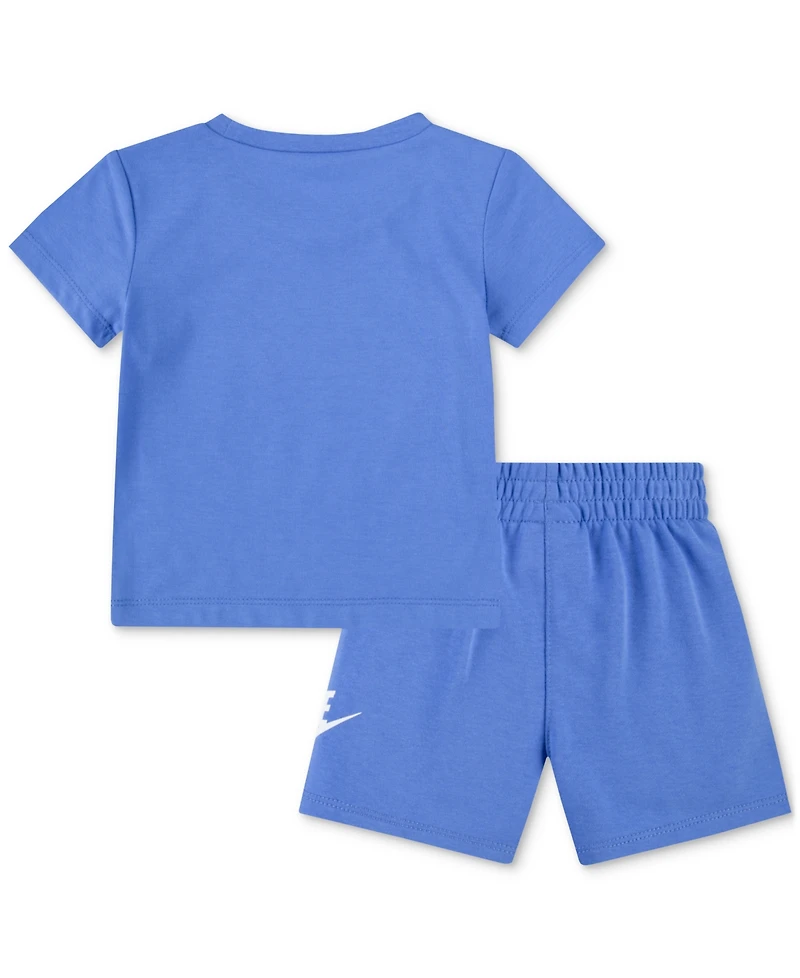 Nike Baby Club T-Shirt & Shorts, 2 Piece Set