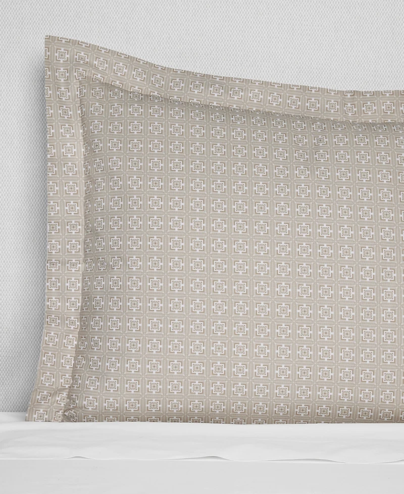 Sferra Sassetta Geometric Design Sham, King