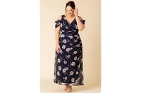 Kiyonna Plus Seraphina Mesh Gown