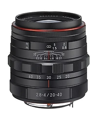 Pentax Hd Da 20-40mm f/2.8-4 Ed Limited Dc Wr Lens - Black