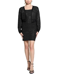 Guess Women's Khloe Rhinestone Sleeveless Sweater Dress