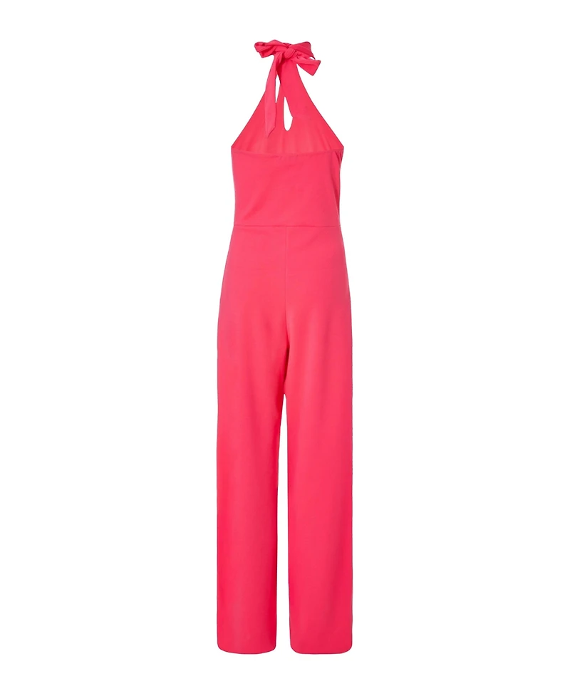 Quiz Women's Scuba Crepe Halterneck Jumpsuit