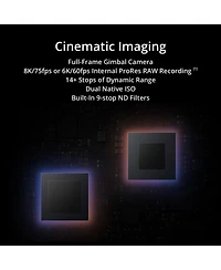 Dji Ronin 4D 4-Axis Cinema Camera 8K Combo Kit with Dl Pz 17-28mm T3.0 Asph Lens