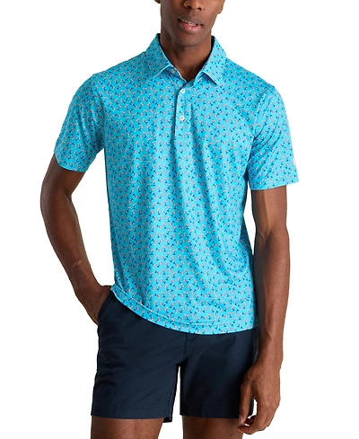 Chubbies Men's The Shaken, Not Stirred Performance Polo Shirt