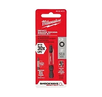 Milwaukee 48-32-4473 Shockwave 2” Impact Square Recess #3 Power Bit