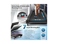 4.75 Hp Folding Treadmill with Auto Incline and 20 Preset Programs