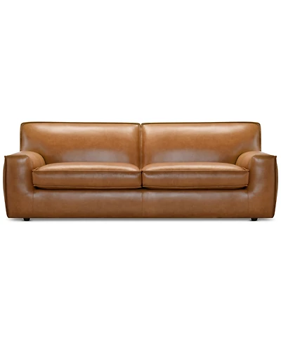 Glympton 92" Leather Sofa, Exclusively at Macy's