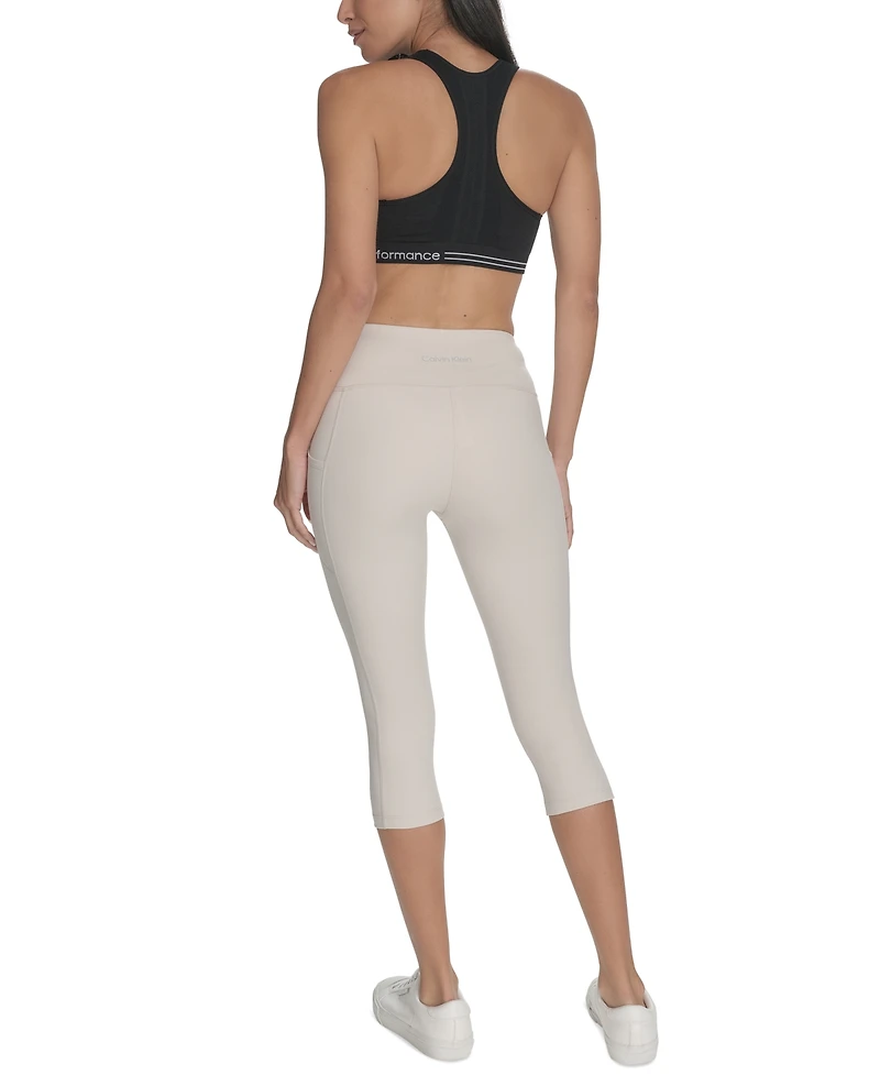 Calvin Klein Performance Women's High-Waist Capri Leggings