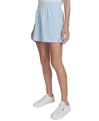 Calvin Klein Performance Women's French Terry Smocked-Waist Shorts