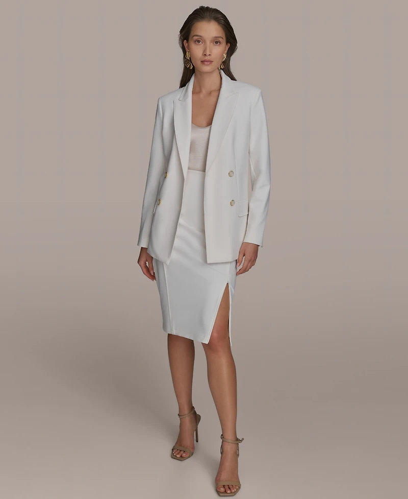Donna Karan New York Women's Double Breasted Blazer