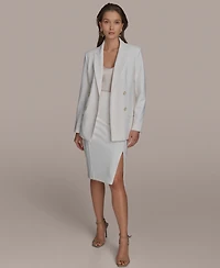 Donna Karan New York Women's Double Breasted Blazer