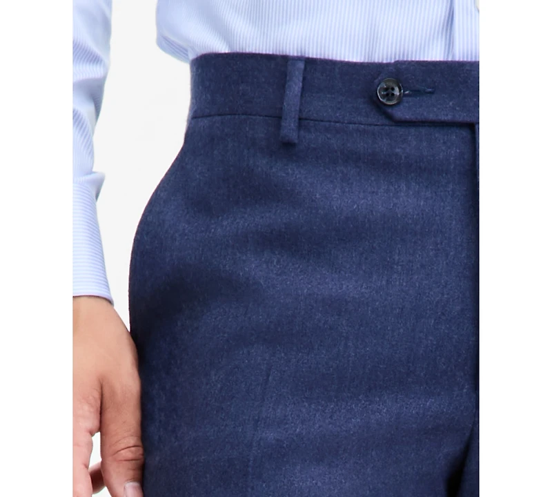 Tommy Hilfiger Men's Modern-Fit Pure Wool Suit Separate Pants