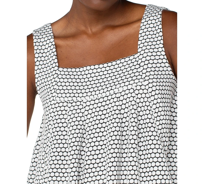 Liverpool Los Angeles Women's Sleeveless Square-Neck Knit Top