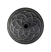 Universal Cement Patio Umbrella Base - Weatherproof - 19.25" Diameter