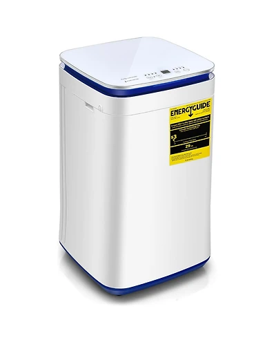 7.7 lbs Compact Full Automatic Washing Machine with Heating Function Pump