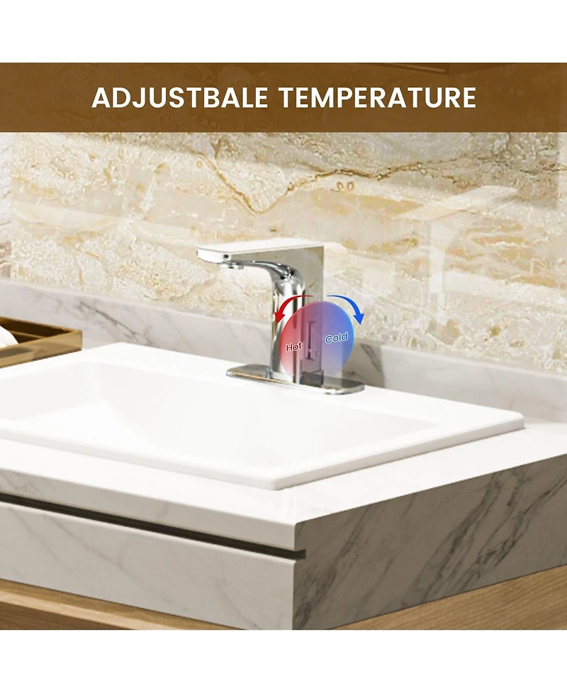 Mondawe Touchless Bathroom Faucet