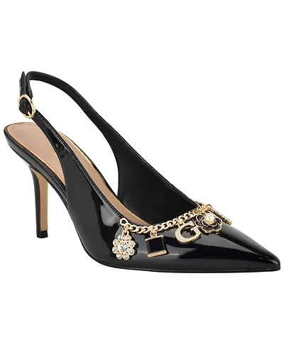 Guess Women's Naska Charms Slingback Pumps