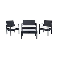 Bassey 4PC Outdoor Living Set