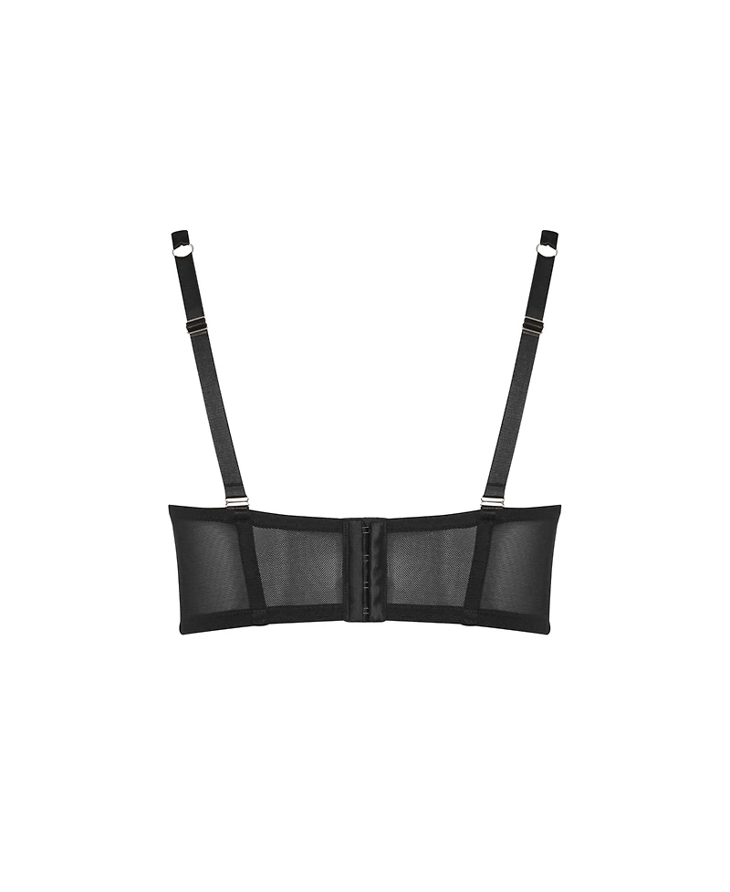 City Chic Plus Allure Demi Longline Bra