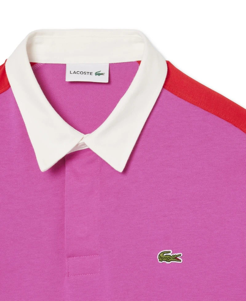 Lacoste Men's Classic-Fit Stripe Polo Sweatshirt