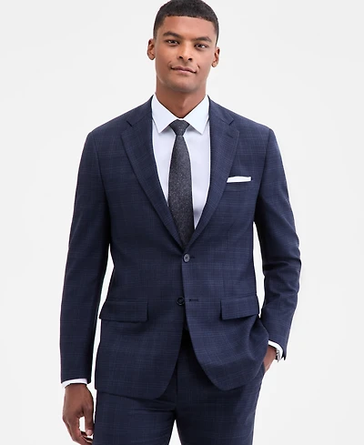 Calvin Klein Men's Slim-Fit Wool-Blend Suit Jacket