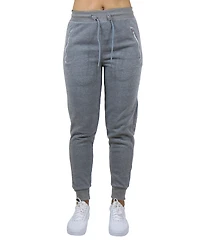 Galaxy By Harvic Women's Loose Fit Fleece Lined Jogger Sweatpants with Zipper Pockets