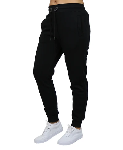 Galaxy By Harvic Women's Loose Fit Fleece Lined Jogger Sweatpants