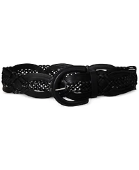 Lauren Ralph Braided Leather Belt
