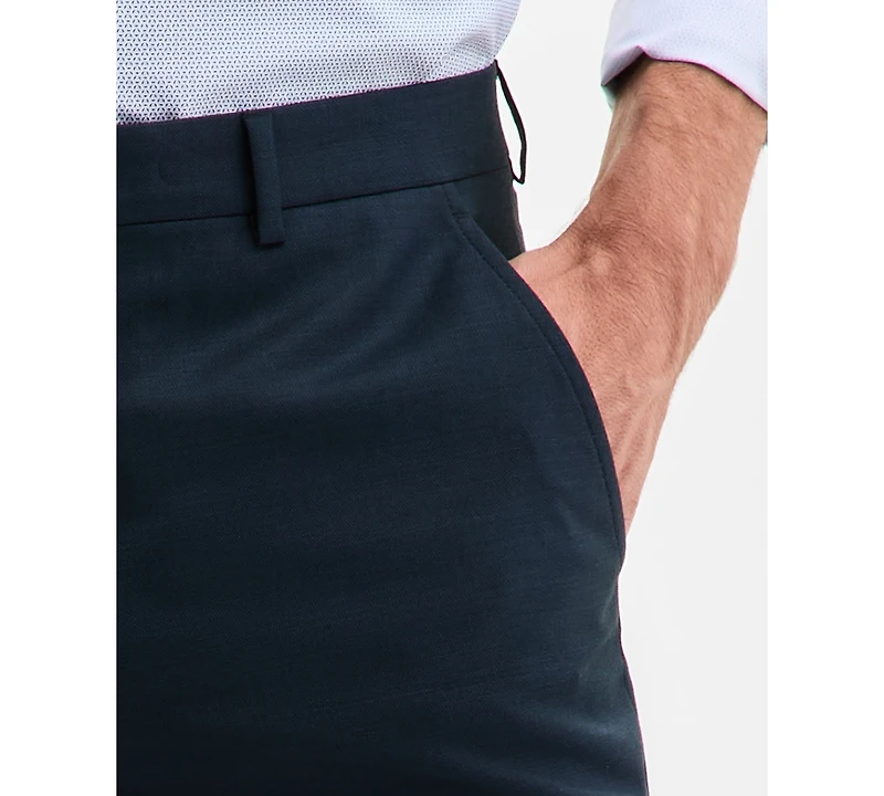 Calvin Klein Men's Slim-Fit Wool-Blend Stretch Suit Separate Pants