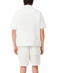 Lacoste Men's Relaxed-Fit Waffle-Fabric Shorts