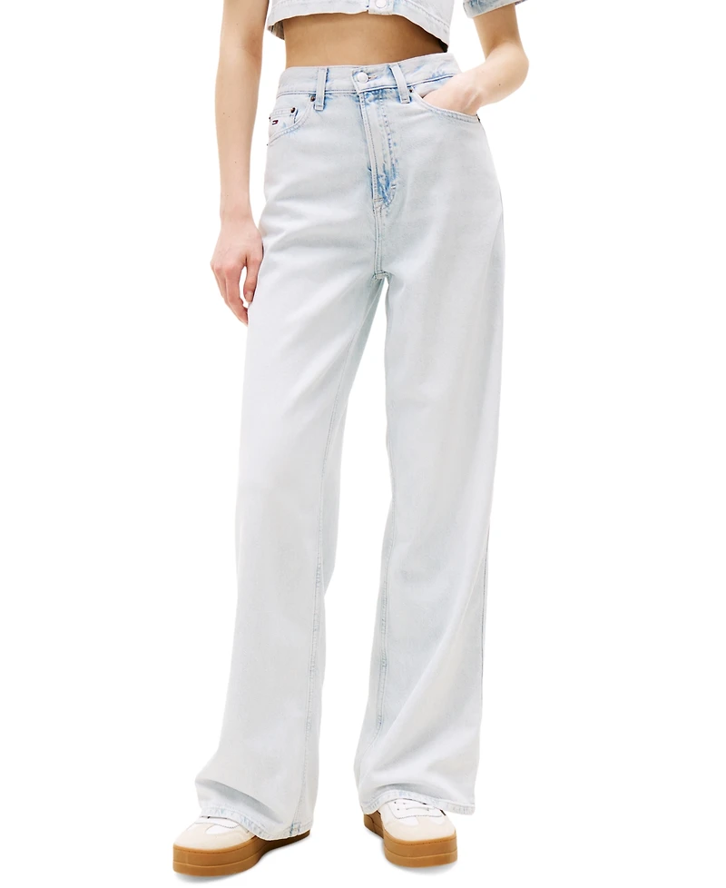 Tommy Jeans Women's Claire High-Rise Wide-Leg