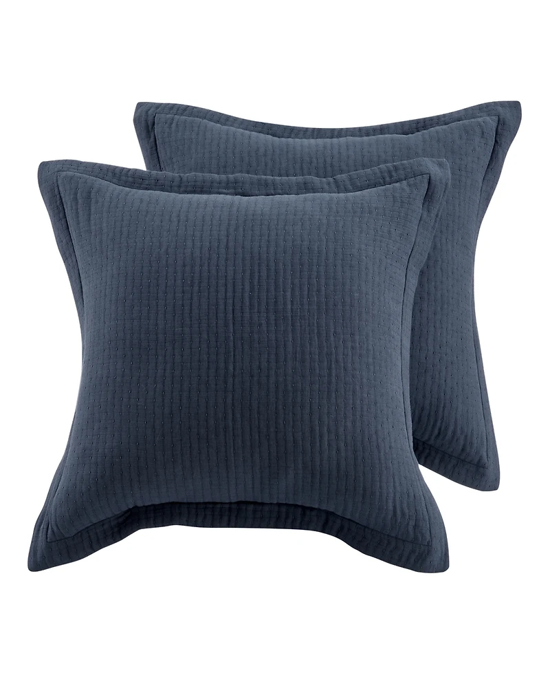 Levtex Reeded 2-Pc. Sham Set, European