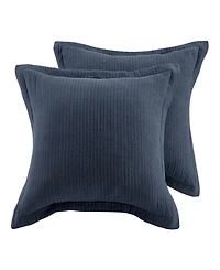 Levtex Reeded 2-Pc. Sham Set, European