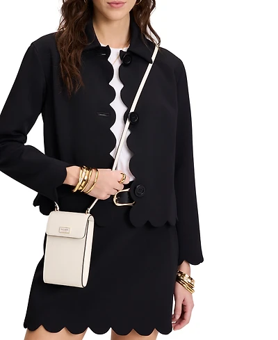 kate spade new york Serena Mini Leather Phone Crossbody Bag