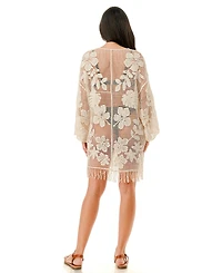 Marcus Adler Women's Crochet Swim Cover-Up Dress