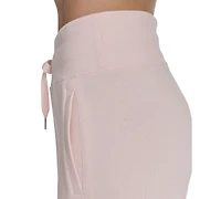Calvin Klein Women's Cropped Drawstring-Waist Pants