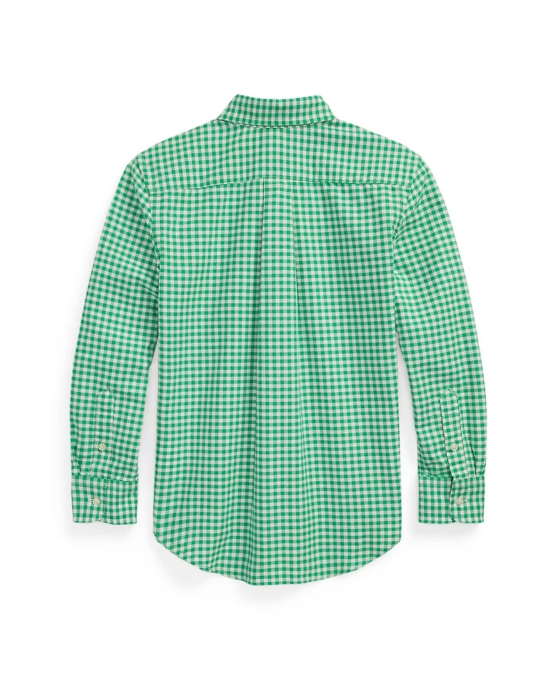 Polo Ralph Lauren Big Boys Gingham Oxford Shirt