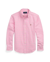 Polo Ralph Lauren Big Boys Gingham Oxford Shirt